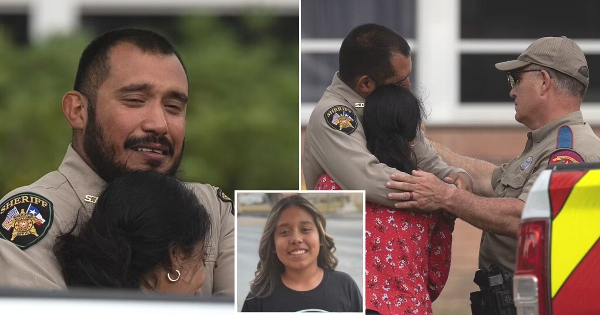 untitled design 91 1.jpg - Sheriff's Deputy Bursts Into Tears After Discovering His Daughter, 10, Was Among Texas School Shooting Victims