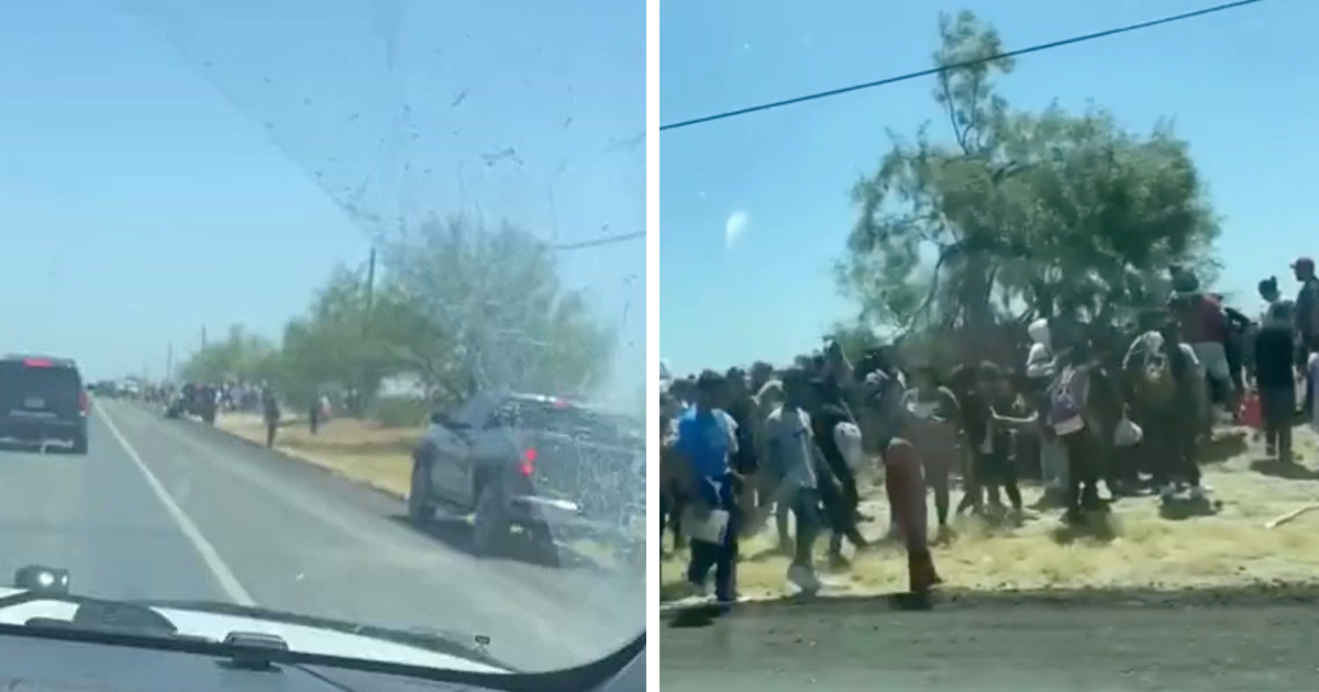 t3.png - JUST IN: Hundreds Of Migrants Who Entered Texas ILLEGALLY Seen Wandering On The Highway