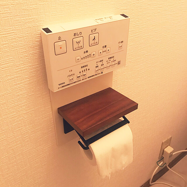 写真付きレビュー】TOTO ウォシュレット用 リモコン取付プレート パステルアイボリー TCA37-1#SC1の通販商品&口コミ情報 | RoomClipショッピング