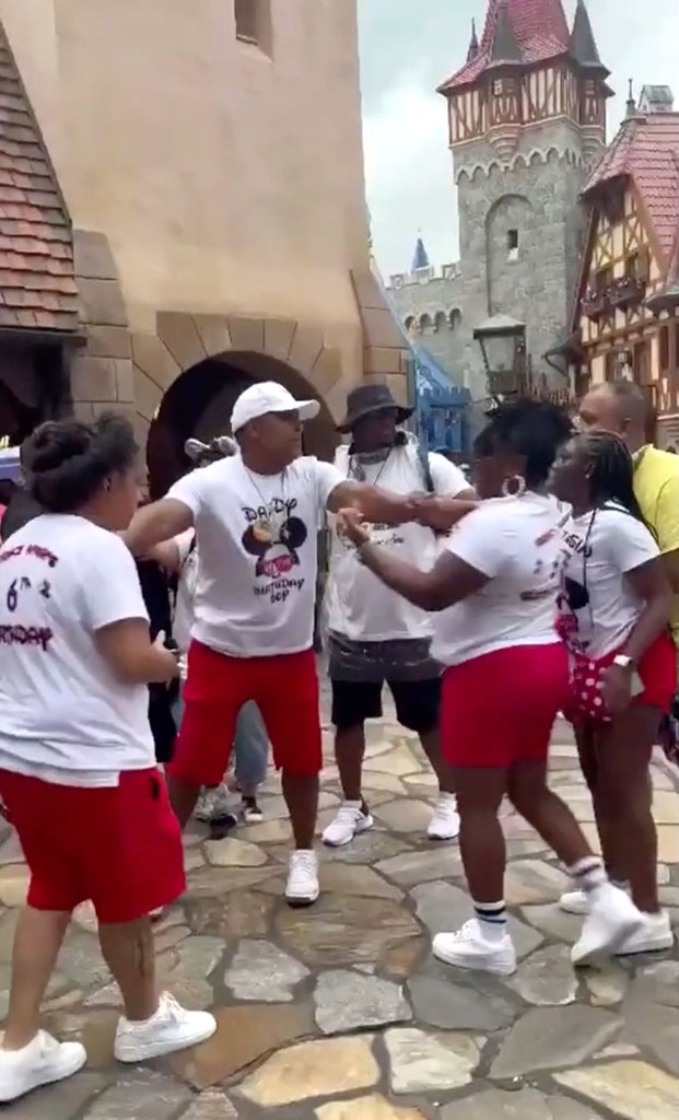 BREAKING Massive Brawl Erupts At Disney World After Two Families Enter