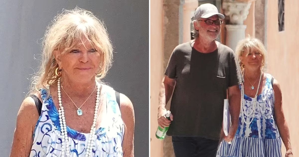 goldie5.jpg - JUST IN: Goldie Hawn STUNS In A Blue Smock Dress As She Enjoys A Leisurely Stroll Through Picturesque Ravello With Kurt Russell