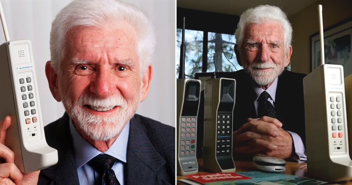 untitled design 33.jpg - Man Who Invented The World's First Cellphone Tells People To ‘GET A LIFE’ As He Reveals The Reason Behind His Invention