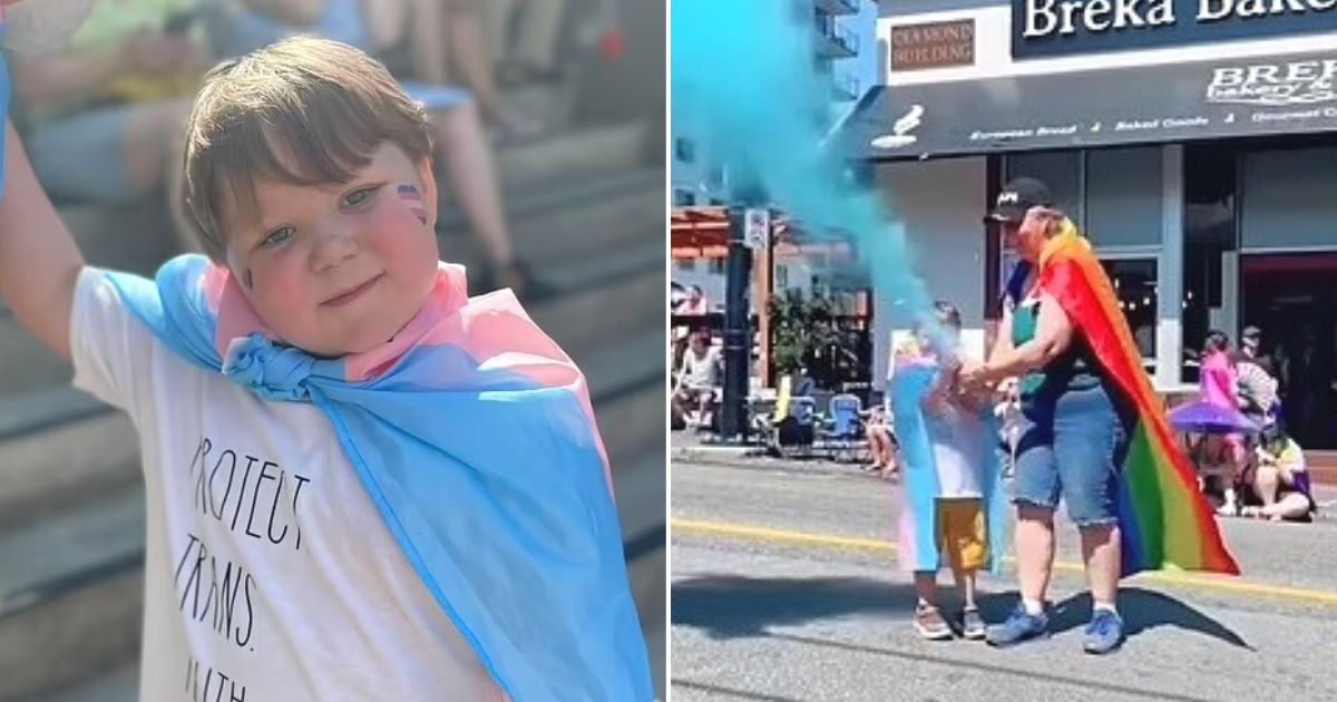 untitled design 23.jpg - 4-Year-Old Child Born As Girl Announces Transition To A Male In 'Gender Reveal' At A Pride Parade