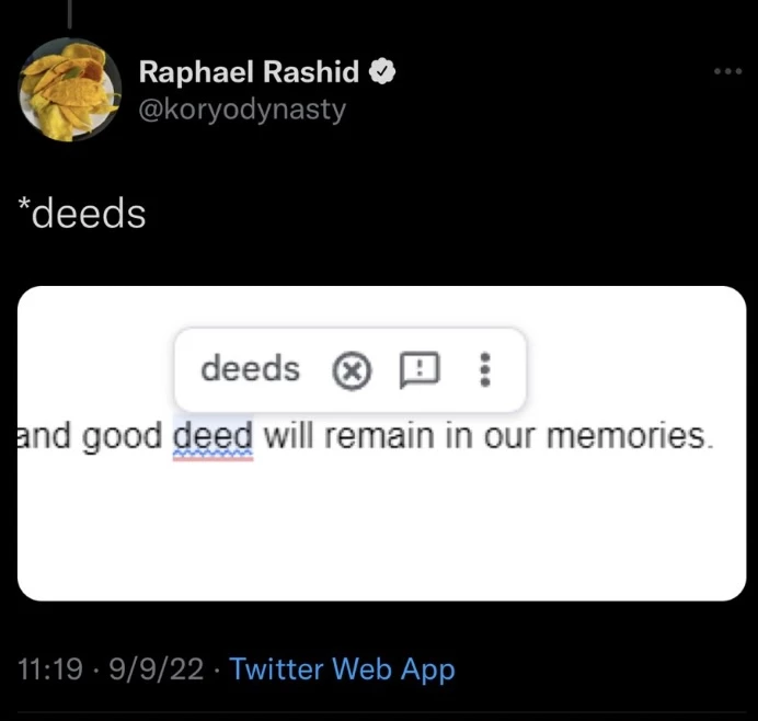 라파엘 라시드 트위터