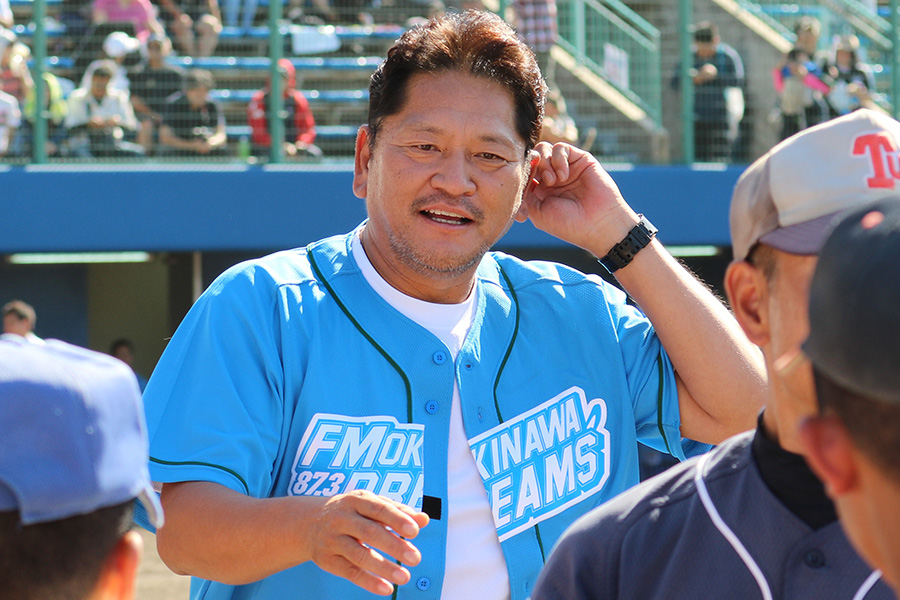ハマの大魔神"佐々木主浩氏、清原氏の特別試合にサプライズ登場「負けないように」 | Full-Count