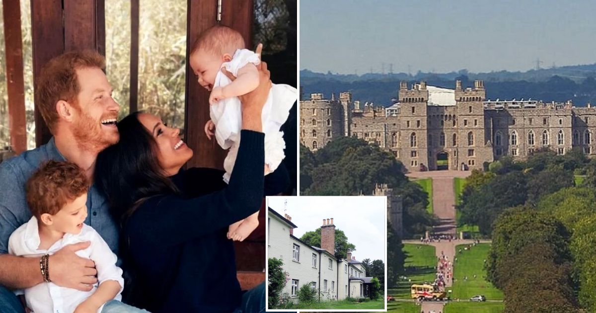 cottage4.jpg - Prince Harry And Meghan DISAPPOINTED As They Wanted Suite Of Apartments At Windsor Castle But Were Given Frogmore Instead, New Book Claims