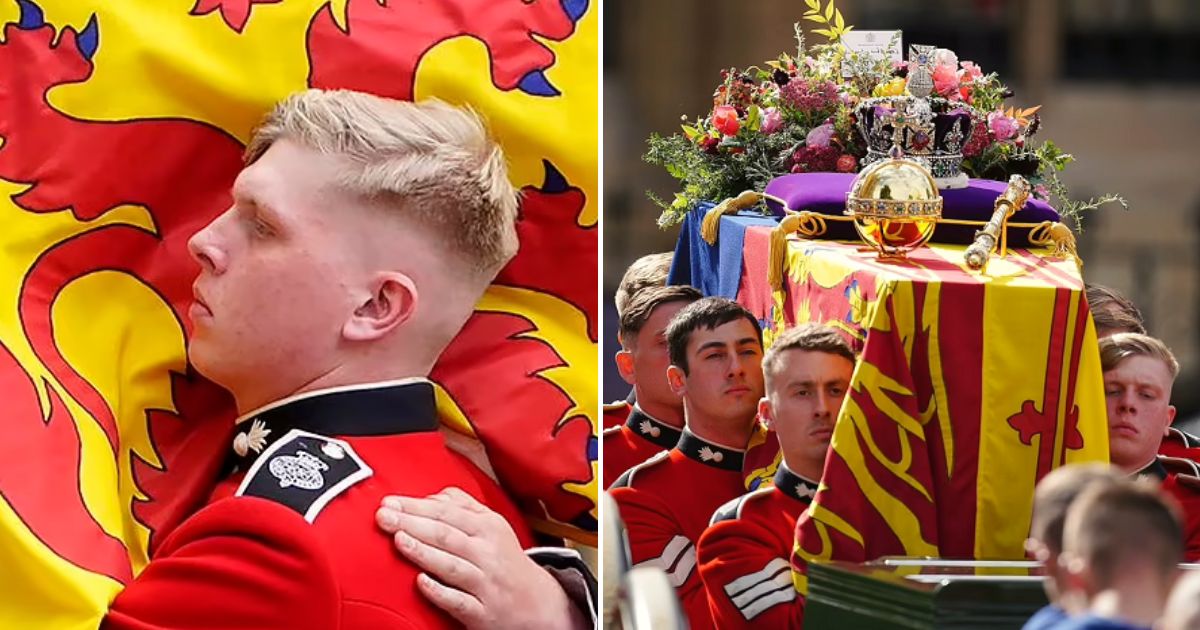 david5.jpg - 'We Had NO IDEA He Would He Would Be Carrying The Queen's Coffin': Proud Mother Was Stunned To See Her Son Taking Part In Late Monarch's Funeral