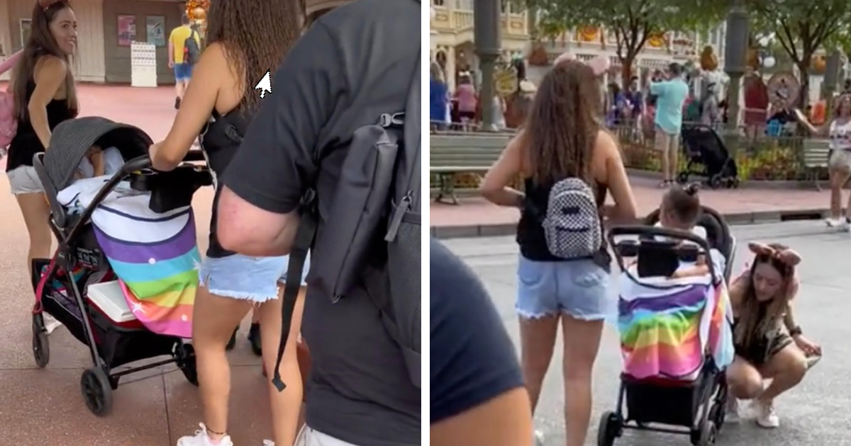 t9 4 1.png - JUST IN: 'Shameless Parents' Get Creative & Cut Ticket Costs At Disney World By 'Sneaking' Kids In Through Strollers