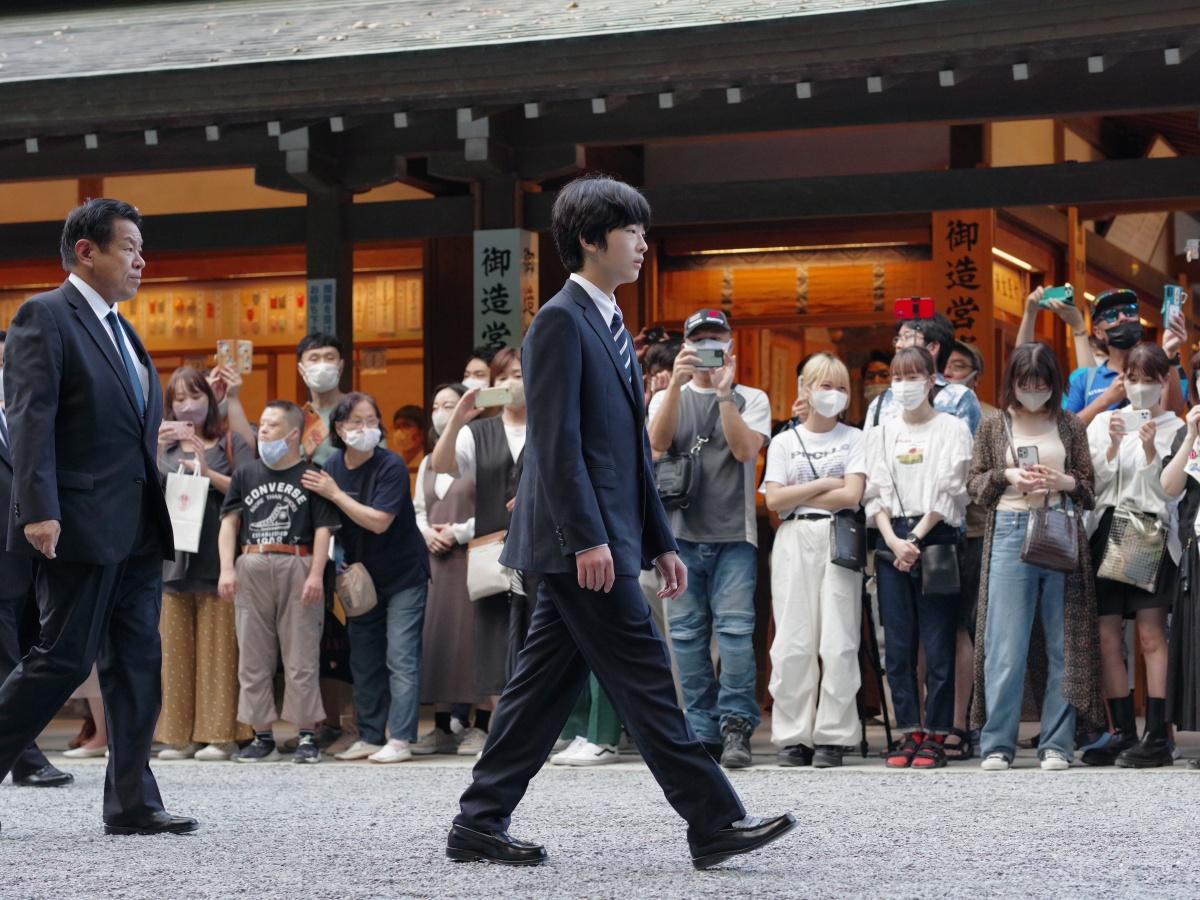 悠仁さま、伊勢神宮を参拝 神宮美術館の特別展「生きる正倉院」視察も - 伊勢志摩経済新聞