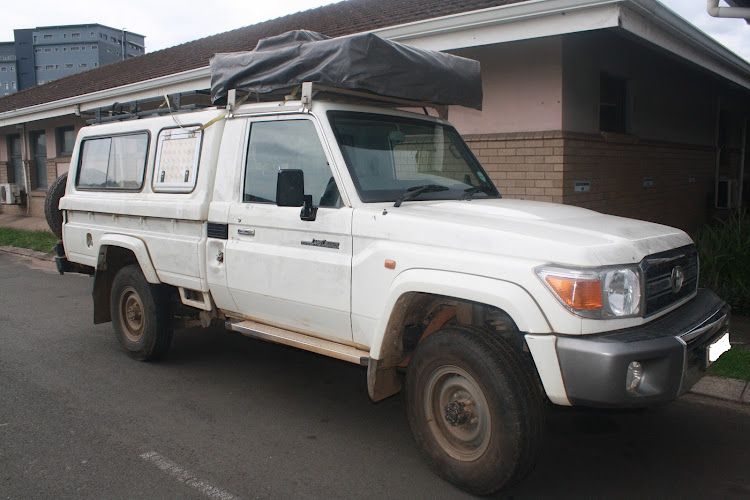 Their Toyota Land Cruiser was found covered in blood