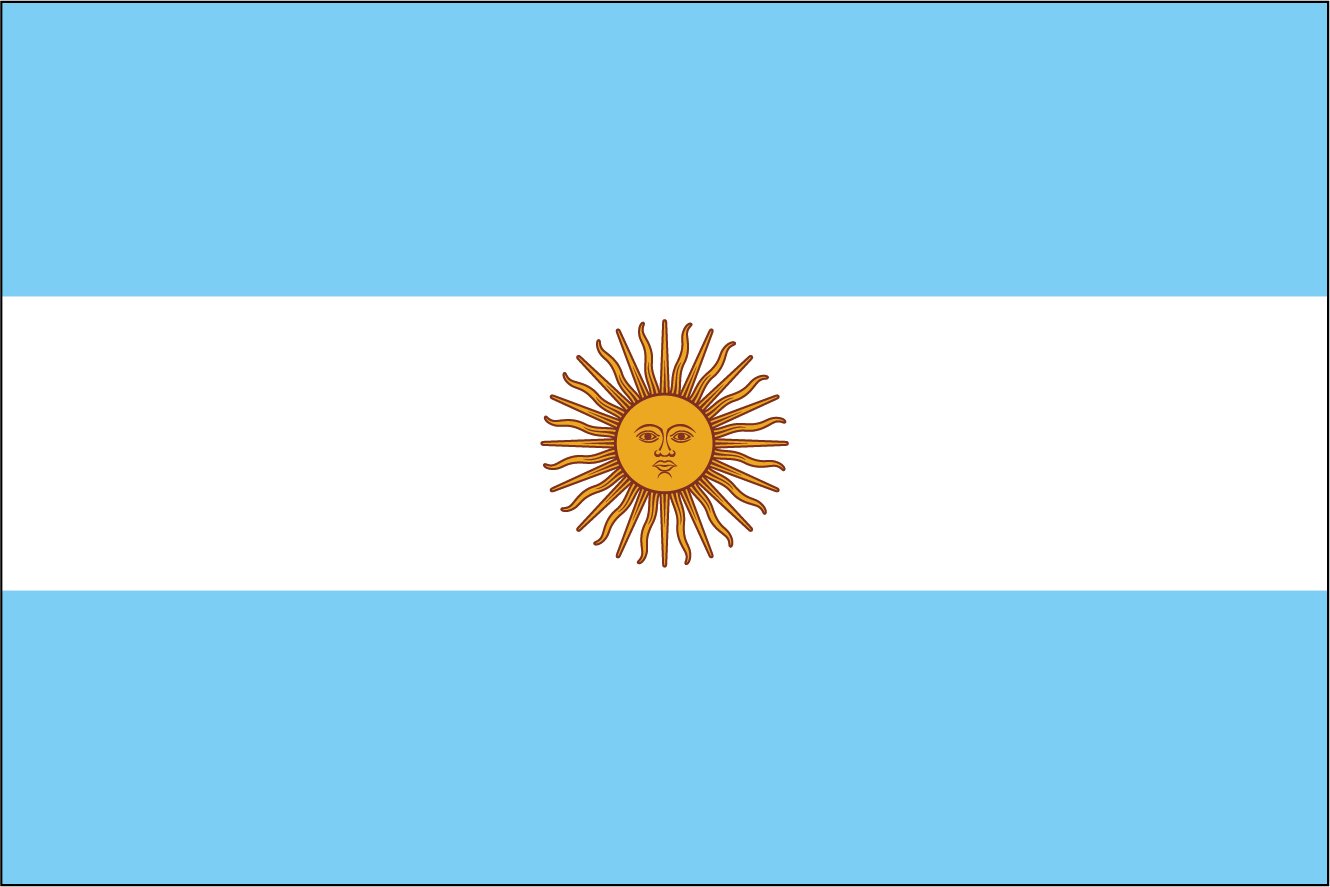 アルゼンチンの国旗 | 意味やイラストのフリー素材など – 世界の ...