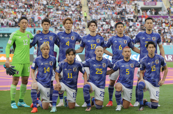 ドイツ戦に臨む日本代表 Ｗ杯サッカー｜2022FIFAワールドカップ・カタール大会：時事ドットコム
