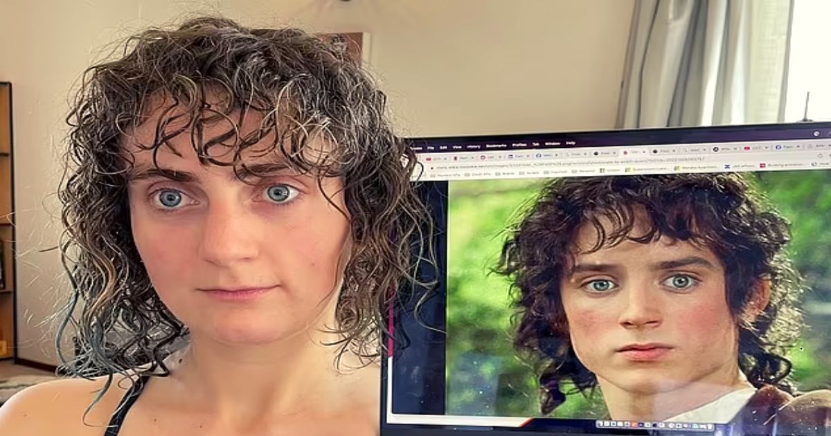 frodo5.jpg - ‘I Didn’t Ask To Look Like Him!’ Woman Gets A New Haircut But Ends Up Looking Exactly Like Frodo Baggins From The Lord Of The Rings