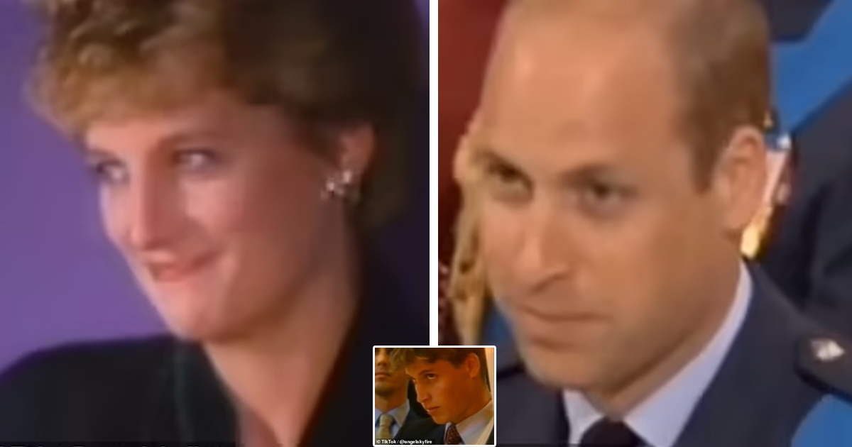 d160 1.jpg - "William Is Diana's Double!"- Fans Go WILD After Seeing Prince Of Wales' Resemblance To The Late Royal In New Video