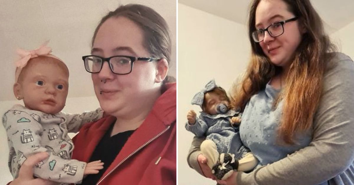dolls5.jpg - 25-Year-Old Woman Becomes Mother Of Five Baby DOLLS After Suffering A Devastating Miscarriage And Says They Are Helping Her Through Grief