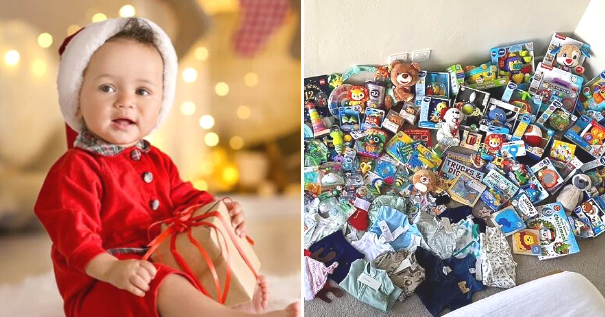 untitled design 46.jpg - Grandparents Slammed After Buying A 'Huge Pile Of Junk' For 1-Year-Old Grandson's First Christmas