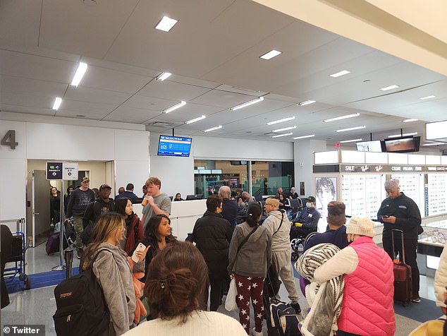 There were no reported injuries as a result of the collision