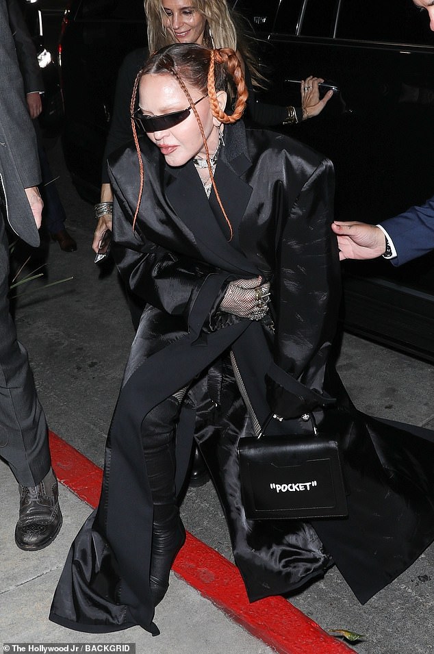 EXCLUSIVE Madonna Leaves Grammys Audience Stunned With 'Unrecognizable