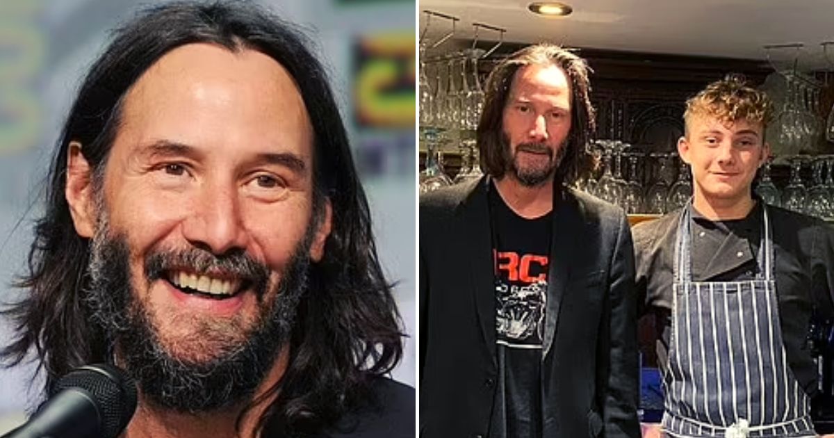 keanu4.jpg - JUST IN: Keanu Reeves, 58, Has Solidified His Reputation As 'The Nicest STAR In Hollywood' After His Surprise Visit To A UK Pub