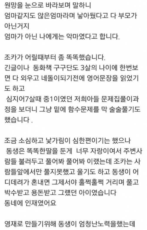23살 조카가 미친 거 같습니다