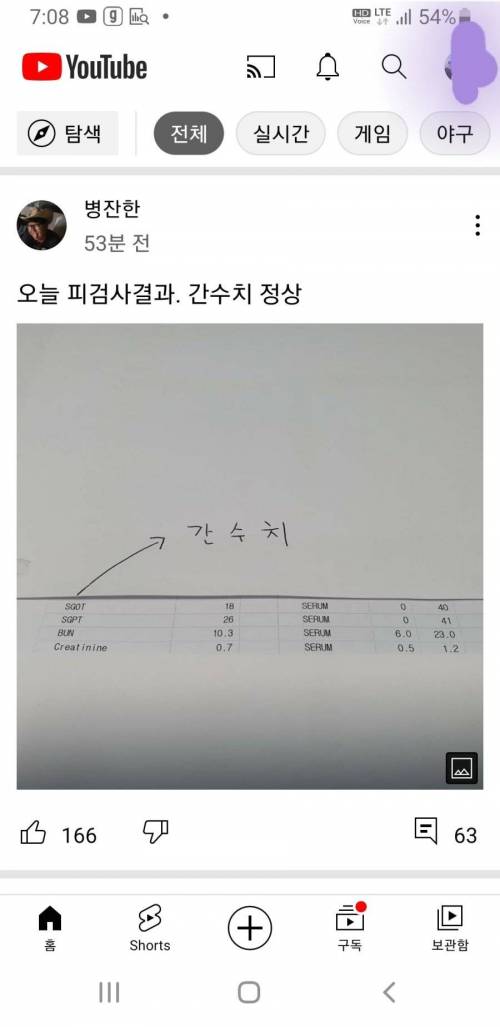  소주원샷 유튜버 간수치 ㄷㄷ