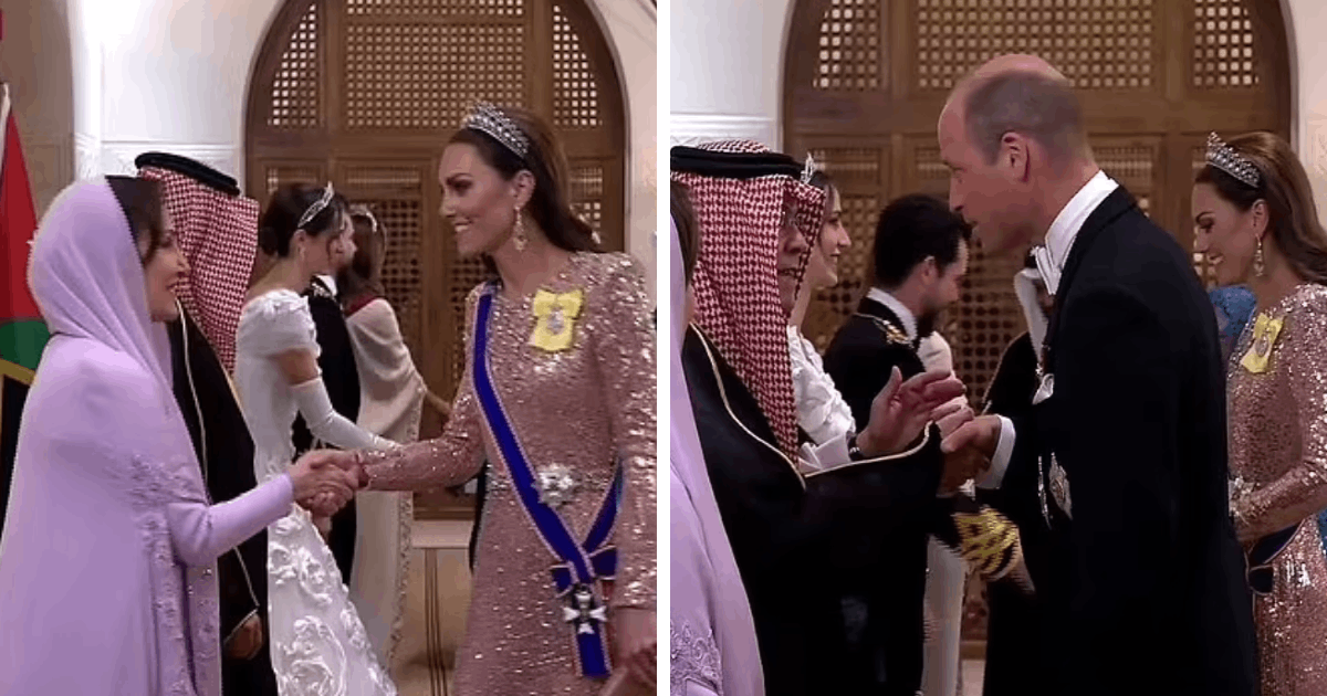 t3.png - EXCLUSIVE: Princess Kate Of Wales Dazzles In Her Gold Ensemble As She Dances, Smiles, And Spreads Smiles With Prince William At A Royal Wedding