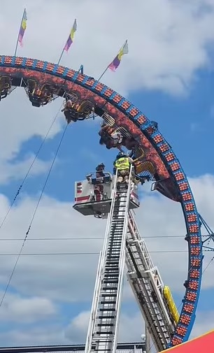 BREAKING: People Left Hanging Upside Down After Rollercoaster BREAKS ...