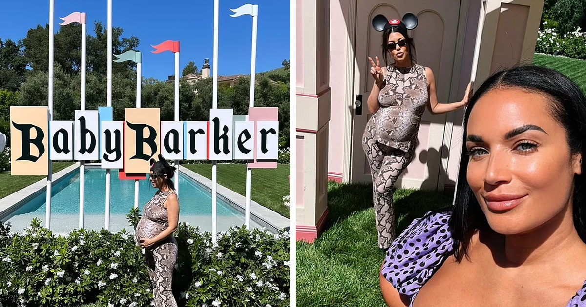 d124.jpg - BREAKING: Kourtney Kardashian Displays Giant Bump In Skintight Catsuit At Her Disney-Themed Baby Shower