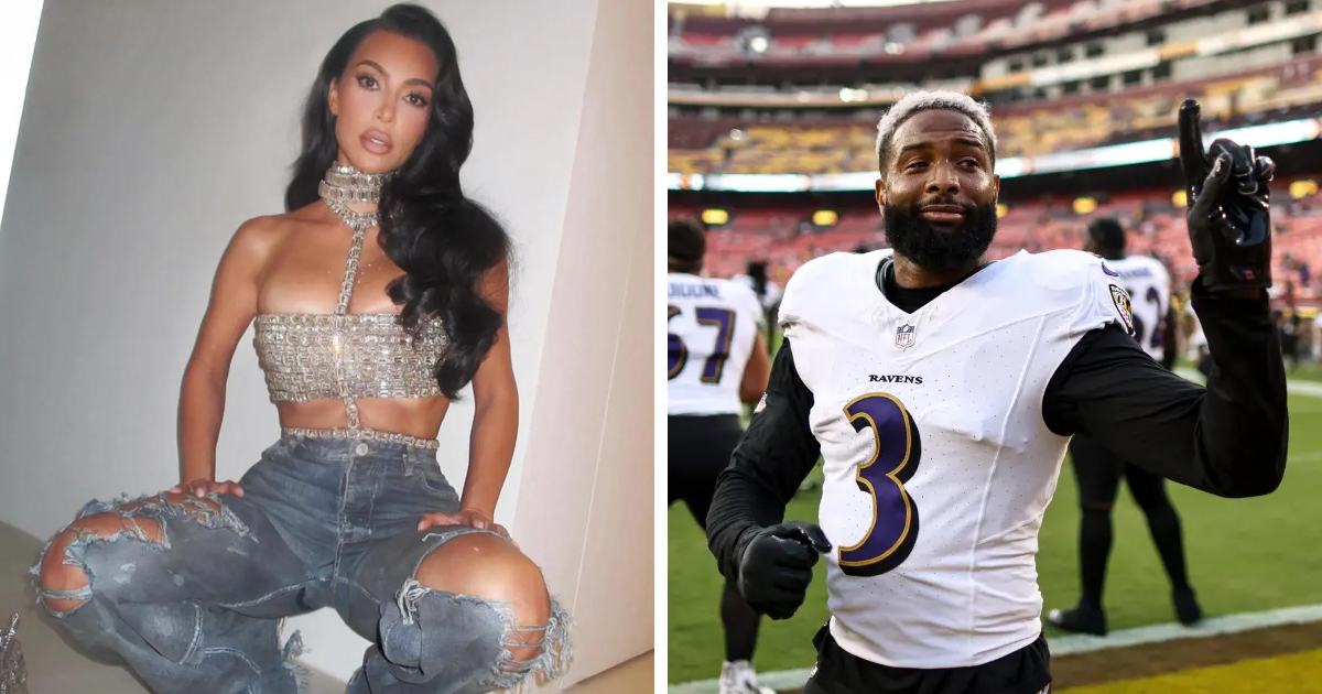 d88 1.jpg - BREAKING: Kim Kardashian Re-Enters The Dating Game As Star Pictured Getting Close To Odell Beckham Jr