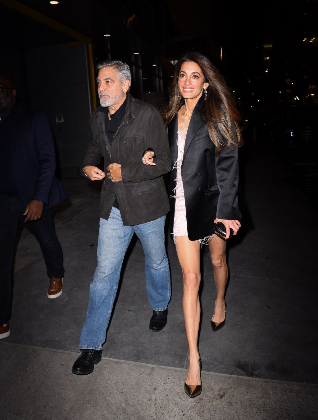 EXCLUSIVE George Clooney Shares How EVERYONE Knew He Married Up   10124971 George Clooney Amal Clooney Arrive 73737884 1702993251 