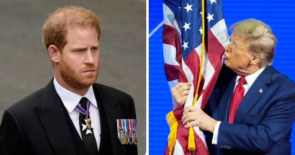 copy of articles thumbnail 1200 x 630 7 1.jpg - "Who Disrespects The Queen?"- Trump Threatens To DEPORT Prince Harry If Re-Elected As President
