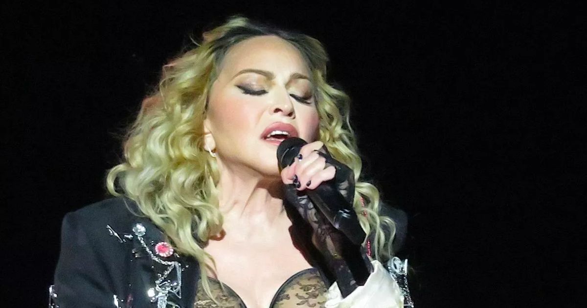 d4 5.jpeg - "A Little Makeup Wouldn't Hurt!"- Pamela Anderson Criticized For Joining Madonna On-Stage With Her BARE 'No-Makeup' Face