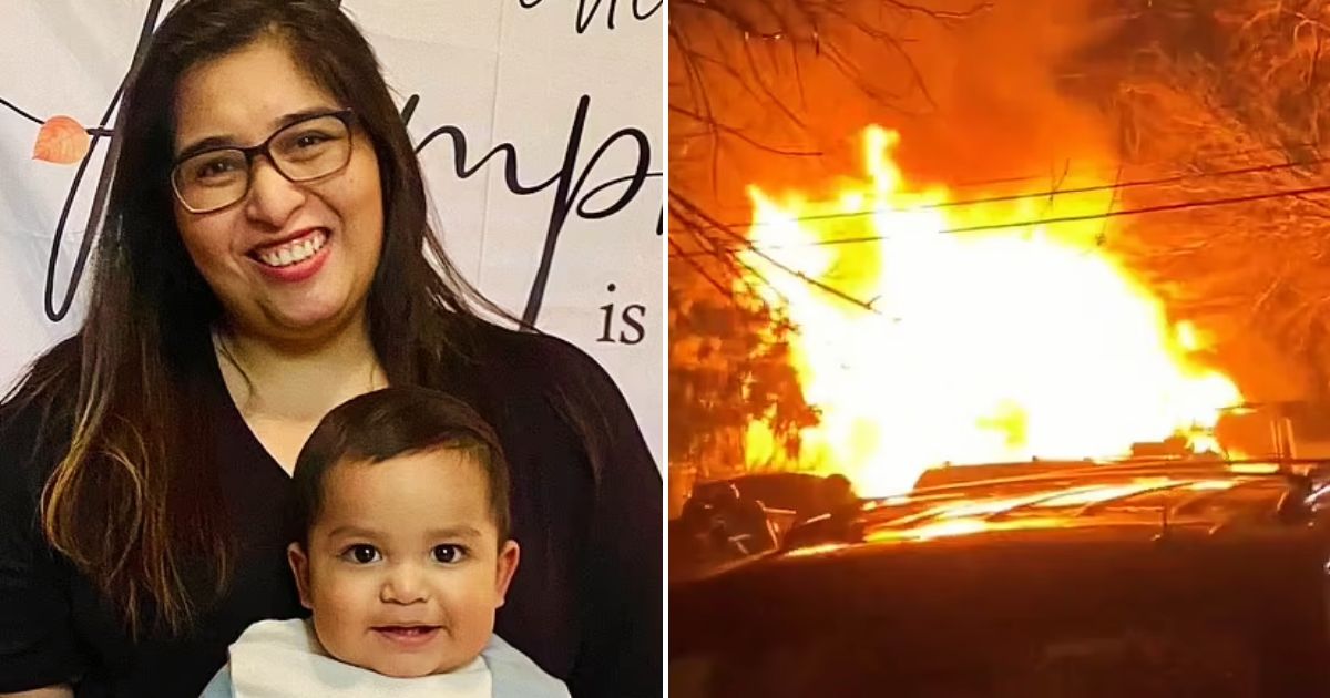 fire4.jpg - HEARTBREAKING Moment A Mother And Her One-Year-Old Son Both Died After She Rescued Her Two Other Children