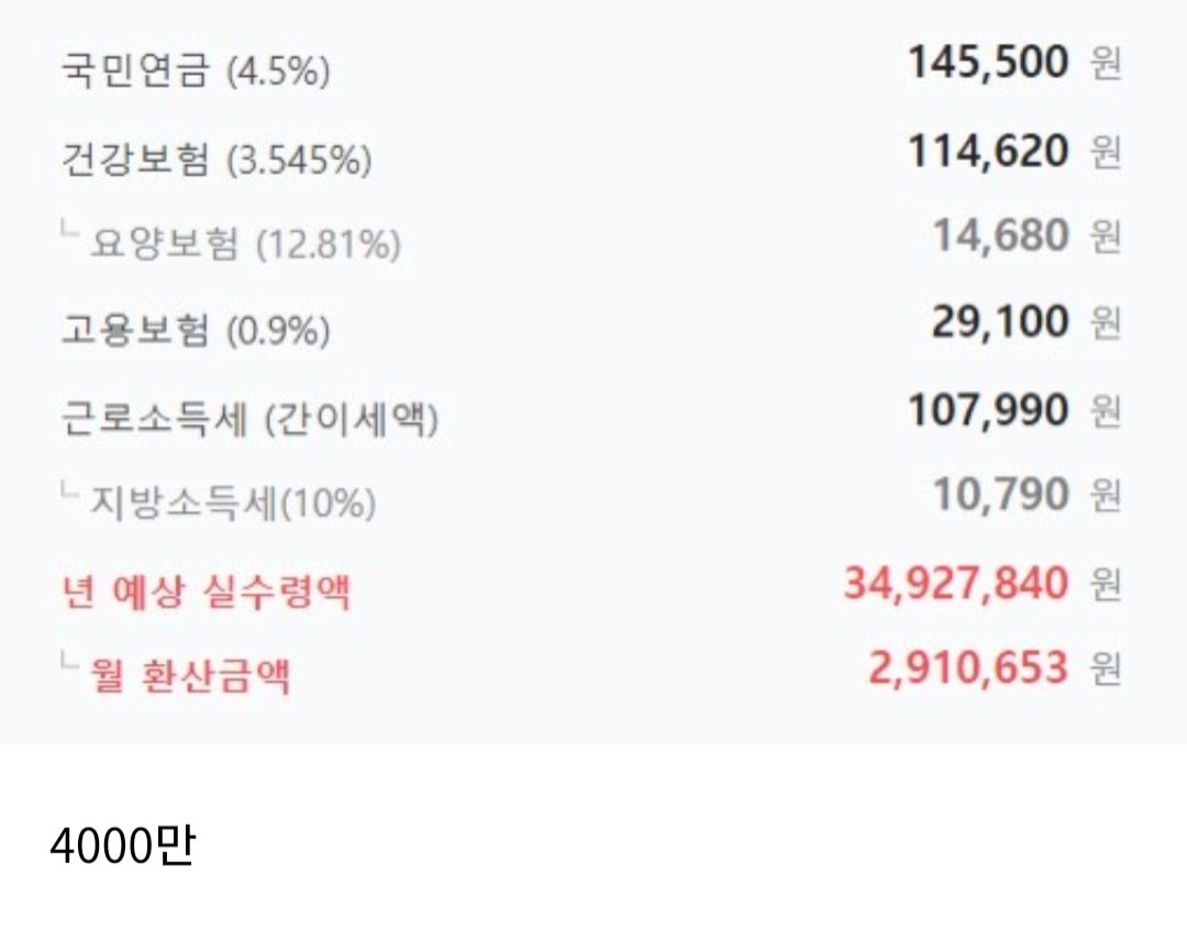 재미로보는 연봉3천부터 10억 실수령액