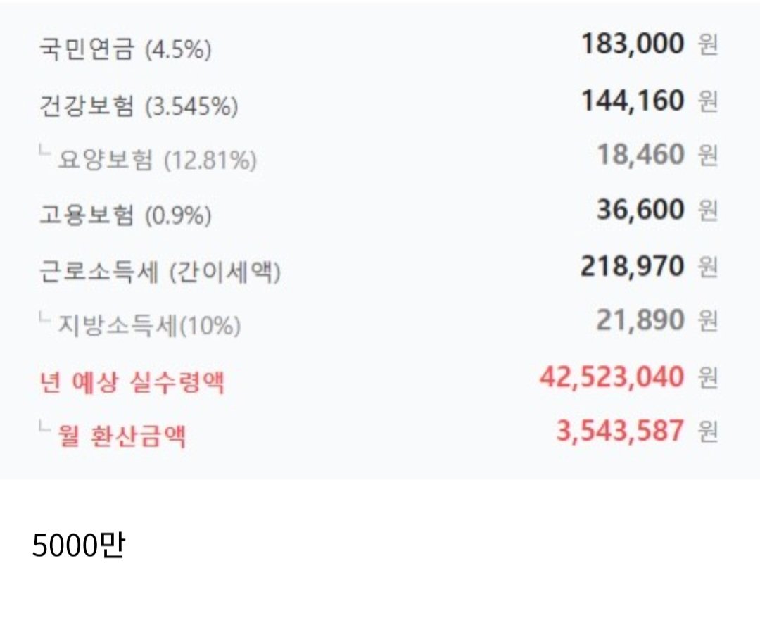 재미로보는 연봉3천부터 10억 실수령액