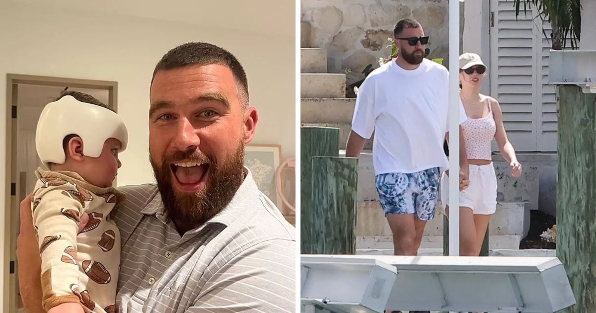 copy of articles thumbnail 1200 x 630 62.jpg - "I Love Kids!"- 'Uncle' Travis Kelce Proves He's Ready For A Baby After Spotted Bonding Adorably With Friend's Child