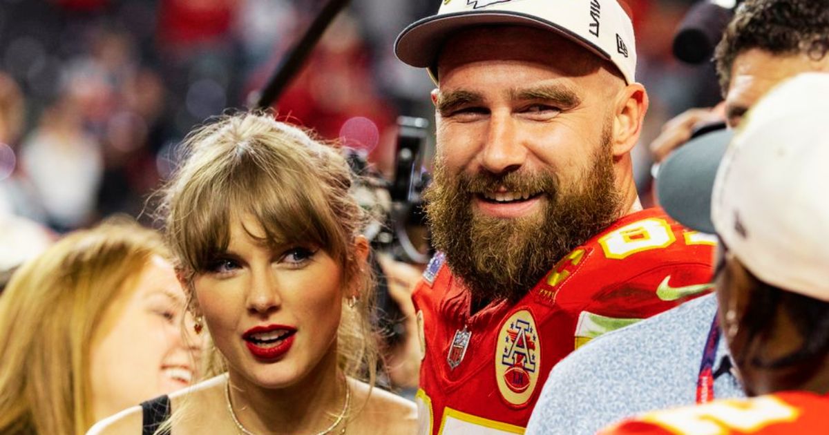tk.jpg - JUST IN: Taylor Swift's Family Is RELIEVED That The Singer Has Fallen For 6'5 Travis Kelce Because He's Like A 'Built-In Bodyguard'