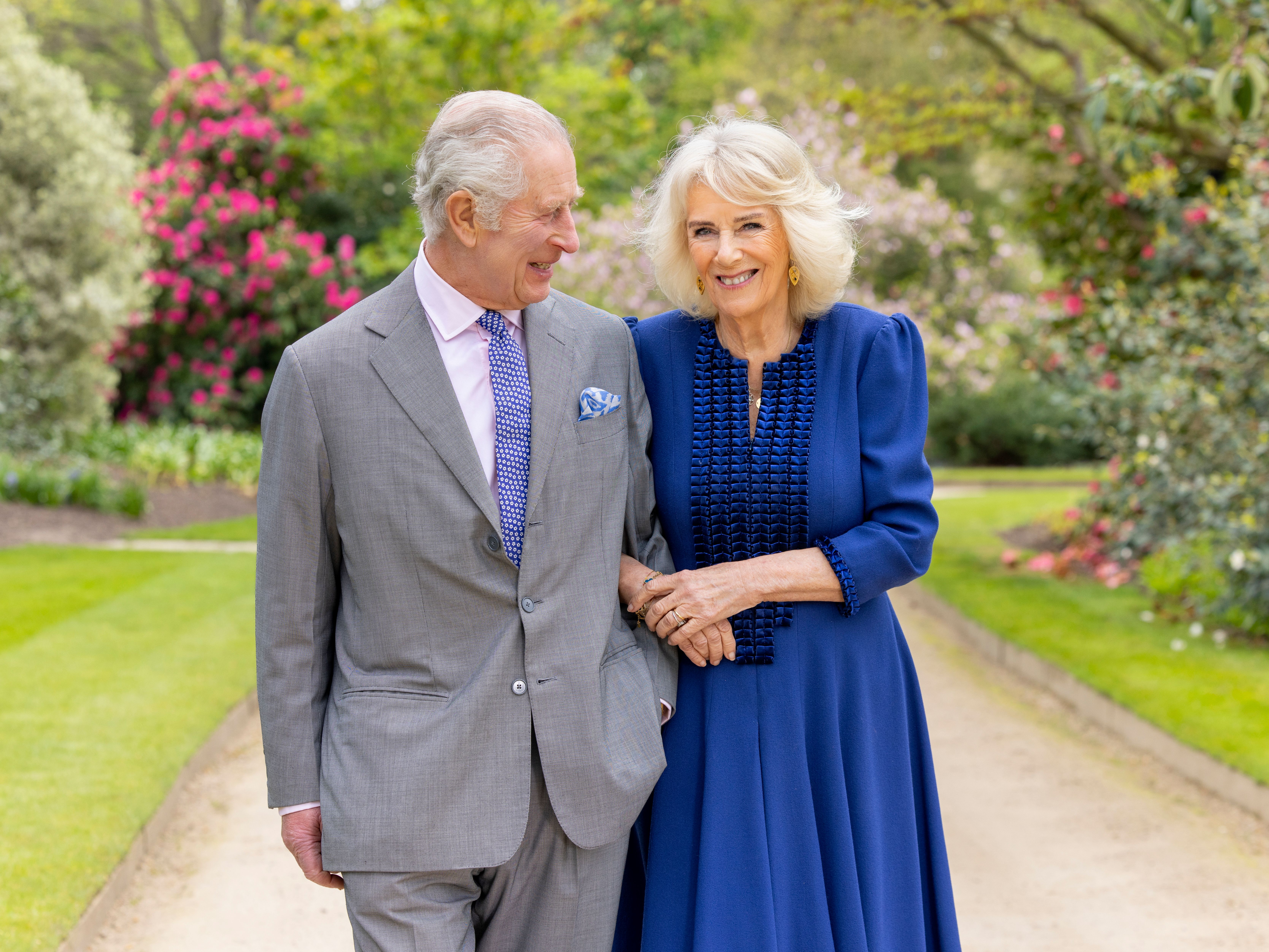 King Charles and Queen Camilla.