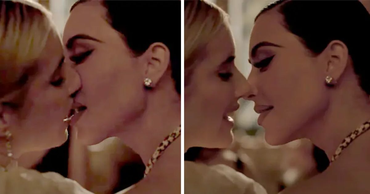 copy of articles thumbnail 1200 x 630 3 18.jpg - "Desperate For Attention!"- Kim Kardashian's 'Delicate Kiss' With Emma Roberts Sparks Criticism