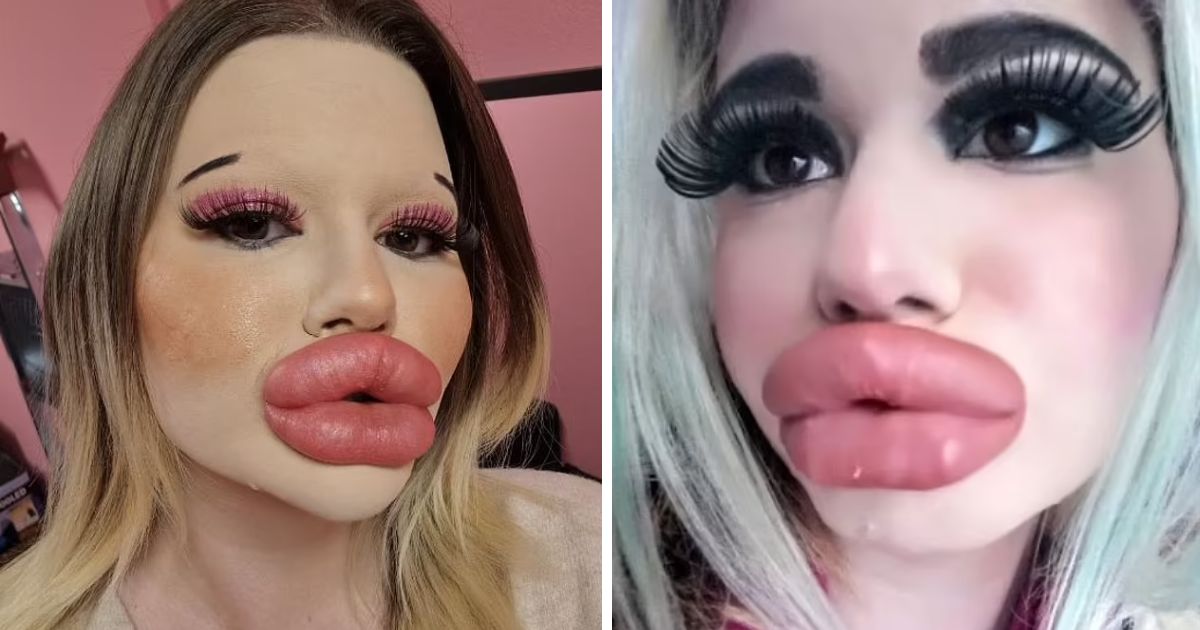 copy of articles thumbnail 1200 x 630 34.jpg - Woman With World's Biggest Lips Undergoes SIX Plastic Surgeries In One Day
