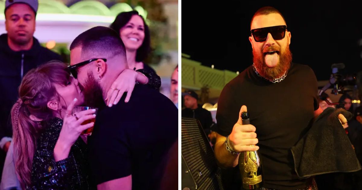 copy of articles thumbnail 1200 x 630 11 2.jpg - "That Man Is NO Goodl!"- Travis Kelce ACCUSED Of Being 'Constantly Drunk' & Fueling Taylor Swift's Drinking Habits Amid Romance
