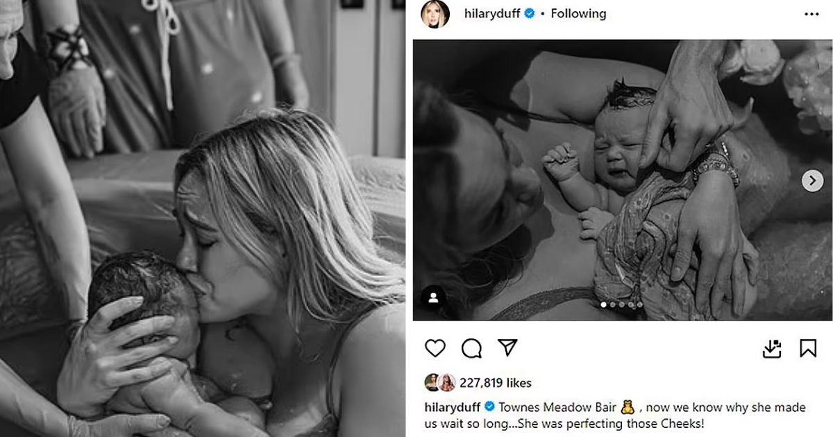 copy of articles thumbnail 1200 x 630 13 1.jpg - Hilary Duff In Tears As Celeb Welcomes Baby Number FOUR At 36 After Giving Birth At Home