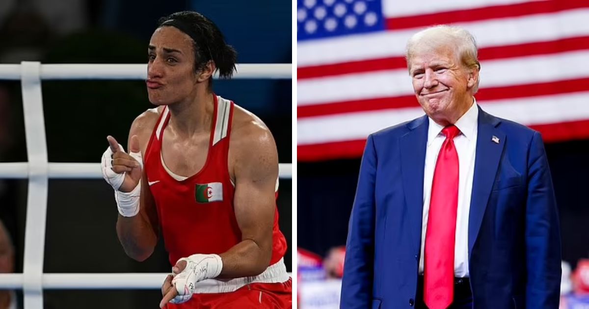 copy of articles thumbnail 1200 x 630 4 12.jpg - Donald Trump Taunts Imane Khelif By Calling Olympic Boxer 'He' and Claims She's Transgender After Winning Gold