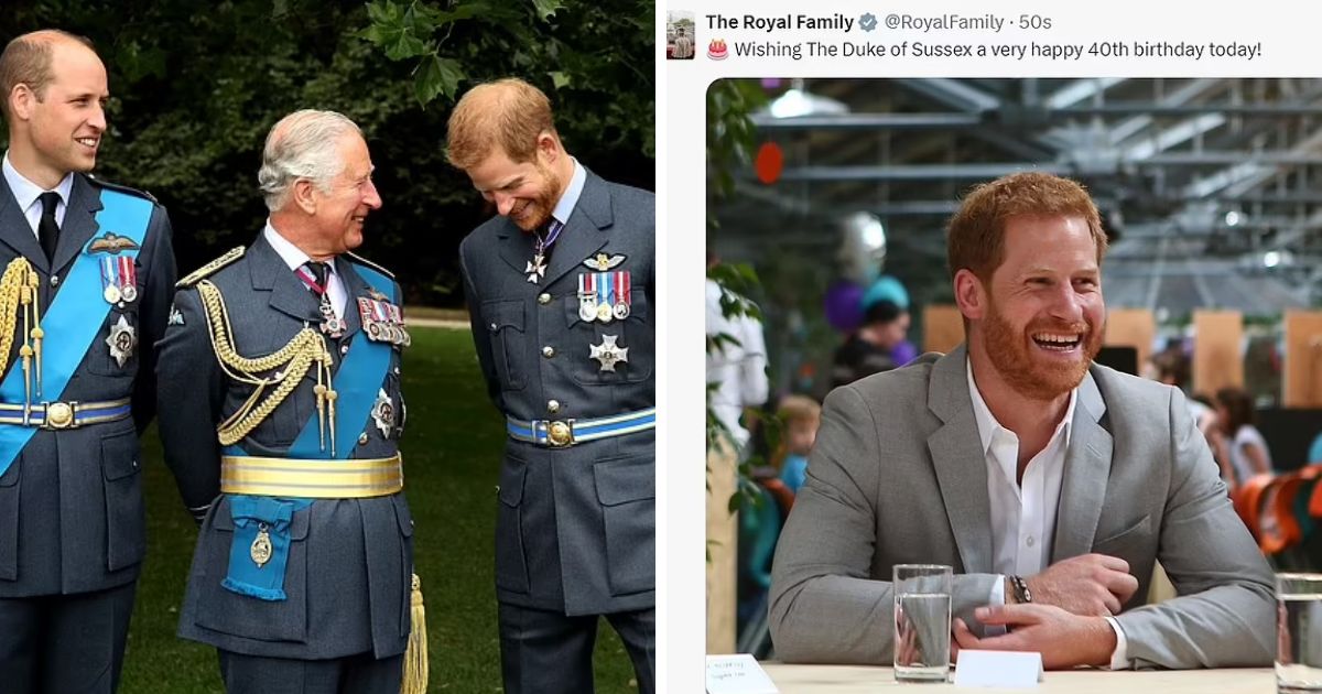 copy of articles thumbnail 1200 x 630 11 11.jpg - King Charles and Prince William Wish Harry a Happy 40th Birthday - With Photo of Meghan Cropped Out