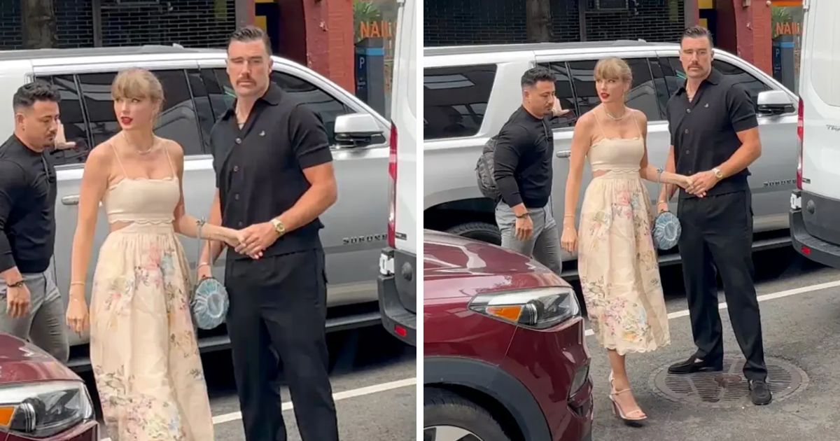 copy of articles thumbnail 1200 x 630 3 10.jpg - All Eyes On 'Neat & Clean' Travis Kelce & Taylor Swift As Couple Pack On PDA While Attending Wedding In New York City