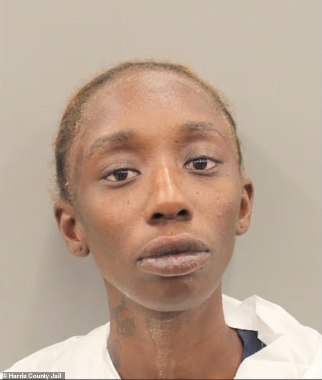 Brandy Rachelle Brown, 29, was partying in at Greenwood Lounge in Houston while her illegally parked vehicle with a three-year-old inside was being towed
