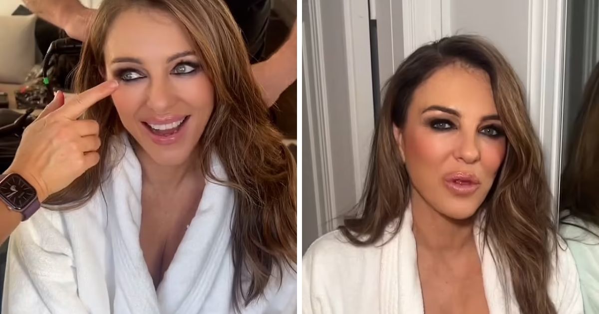 copy of articles thumbnail 1200 x 630 25 1.jpg - “Retire Already!”- Fans React After Elizabeth Hurley Goes Braless In Dressing Gown