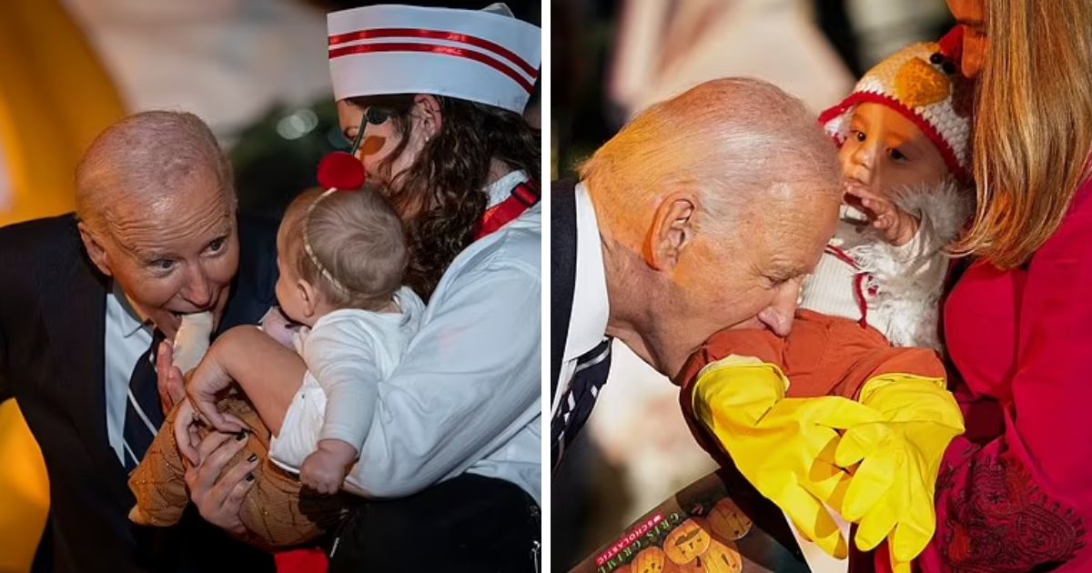 copy of articles thumbnail 1200 x 630 28 1.jpg - 'This Man Is Leading Our Country, Please Help!'- Viewers React After Biden Seen BITING Three Babies