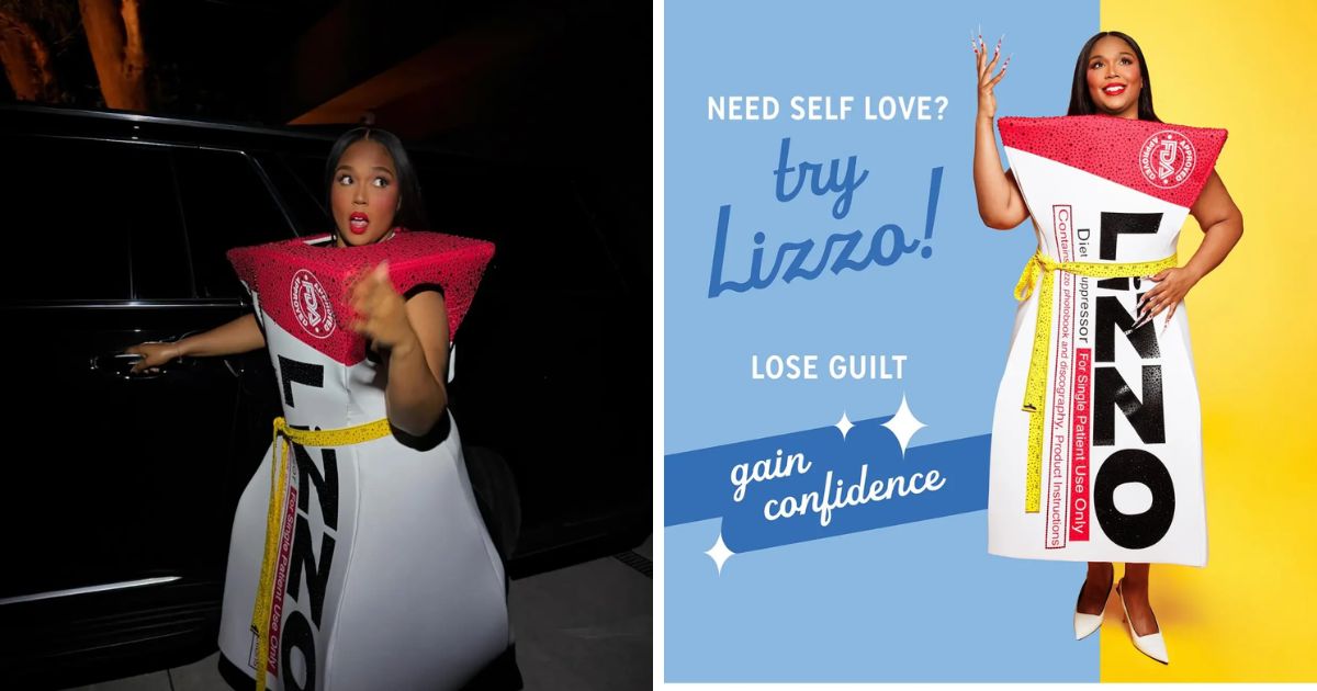 copy of articles thumbnail 1200 x 630 46.jpg - 'Have Some Respect, People Use That For Health Struggles!'- Lizzo BLASTED For Dressing Up As OZEMPIC After Denying Using It