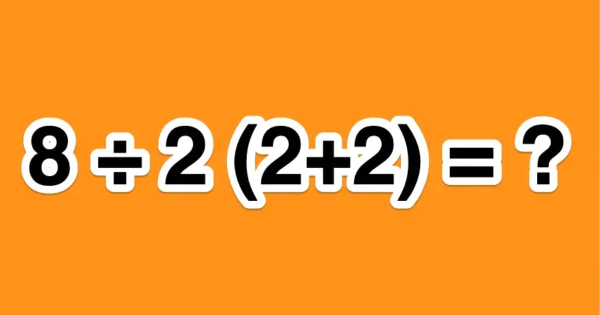 copy of articles thumbnail 1200 x 630 7 5.jpg - Here's A Math Sum That's Sure To Make You Feel Dumb! Can You Figure Out The Right Answer?